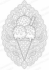 Sommer Mandalas Ausmalbilder – Wetter und Jahreszeiten – 15 Malvorlagen – Materialseite 3