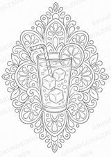 Sommer Mandalas Ausmalbilder – Wetter und Jahreszeiten – 15 Malvorlagen – Materialseite 9