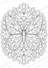 Sommer Mandalas Ausmalbilder – Wetter und Jahreszeiten – 15 Malvorlagen – Materialseite 15