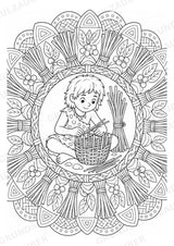 Steinzeit Mandalas Ausmalbilder – Geschichte und Kulturen – 15 Malvorlagen – Materialseite 5