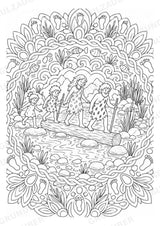 Steinzeit Mandalas Ausmalbilder – Geschichte und Kulturen – 15 Malvorlagen – Materialseite 15