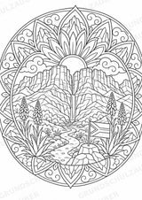 Südafrika Mandalas Ausmalbilder – Länder und Kulturen – 15 Malvorlagen – Materialseite 11