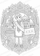 Syrien Mandalas Ausmalbilder – Länder und Kulturen – 15 Malvorlagen – Materialseite 2