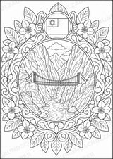 Taiwan Mandalas Ausmalbilder – Länder und Kulturen – 15 Malvorlagen – Materialseite 4