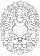 Taekwondo Mandalas Ausmalbilder – Sport – 15 Malvorlagen – Materialseite 14
