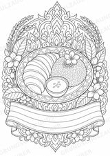 Thailand Mandalas Ausmalbilder – Länder und Kulturen – 15 Malvorlagen – Materialseite 7