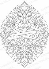 Transportmittel Mandalas Ausmalbilder – Sport – 15 Malvorlagen – Materialseite 4