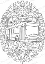 Transportmittel Mandalas Ausmalbilder – Sport – 15 Malvorlagen – Materialseite 7