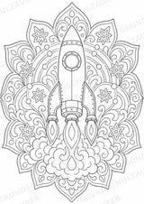 Transportmittel Mandalas Ausmalbilder – Sport – 15 Malvorlagen – Materialseite 11