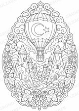 Türkei Mandalas Ausmalbilder – Länder und Kulturen – 15 Malvorlagen – Materialseite 3