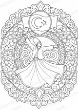 Türkei Mandalas Ausmalbilder – Länder und Kulturen – 15 Malvorlagen – Materialseite 5