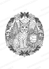 Tschechische Republik Mandalas Ausmalbilder – Länder und Kulturen – 15 Malvorlagen – Materialseite 10