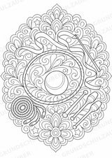 Turnen Mandalas Ausmalbilder – Sport – 15 Malvorlagen – Materialseite 15