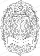 Ukraine Mandalas Ausmalbilder – Länder und Kulturen – 15 Malvorlagen – Materialseite 6