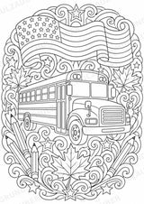 USA Mandalas Ausmalbilder – Länder und Kulturen – 15 Malvorlagen – Materialseite 6