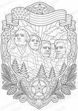 USA Mandalas Ausmalbilder – Länder und Kulturen – 15 Malvorlagen – Materialseite 7