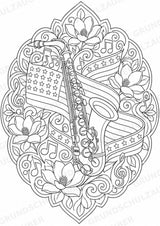 USA Mandalas Ausmalbilder – Länder und Kulturen – 15 Malvorlagen – Materialseite 11
