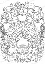 USA Mandalas Ausmalbilder – Länder und Kulturen – 15 Malvorlagen – Materialseite 16