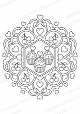 Valentinstag Mandalas Ausmalbilder – Liebe – 15 Malvorlagen – Materialseite 12
