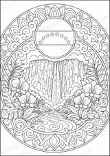 Venezuela Mandalas Ausmalbilder – Länder und Kulturen – 15 Malvorlagen – Materialseite 2