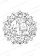 Vietnam Mandalas Ausmalbilder – Länder und Kulturen – 15 Malvorlagen – Materialseite 3
