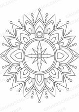 Wandern Mandalas Ausmalbilder – Sport – 15 Malvorlagen – Materialseite 4