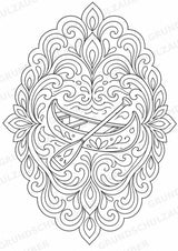 Wandern Mandalas Ausmalbilder – Sport – 15 Malvorlagen – Materialseite 13