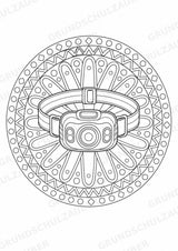 Wandern Mandalas Ausmalbilder – Sport – 15 Malvorlagen – Materialseite 15