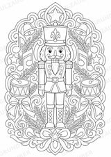 Weihnachten Mandalas Ausmalbilder – Feste und Feiertage – 15 Malvorlagen – Materialseite 8