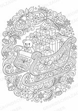 Weihnachten Mandalas Ausmalbilder – Feste und Feiertage – 15 Malvorlagen – Materialseite 16