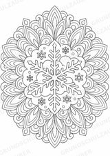 Wetter Mandalas Ausmalbilder – Wetter und Jahreszeiten – 15 Malvorlagen – Materialseite 5