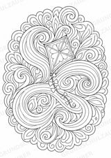 Wetter Mandalas Ausmalbilder – Wetter und Jahreszeiten – 15 Malvorlagen – Materialseite 6