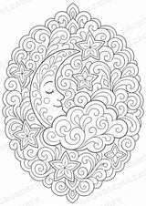 Wetter Mandalas Ausmalbilder – Wetter und Jahreszeiten – 15 Malvorlagen – Materialseite 16