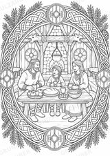 Wikinger Mandalas Ausmalbilder – Geschichte und Kulturen – 15 Malvorlagen – Materialseite 9