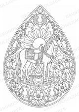 Wilder Westen Mandalas Ausmalbilder – Geschichte – 15 Malvorlagen – Materialseite 4