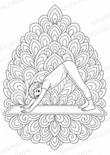 Yoga Meditation Mandalas Ausmalbilder – Sport – 15 Malvorlagen – Materialseite 5