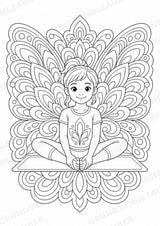 Yoga Meditation Mandalas Ausmalbilder – Sport – 15 Malvorlagen – Materialseite 7