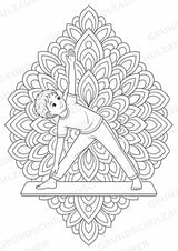 Yoga Meditation Mandalas Ausmalbilder – Sport – 15 Malvorlagen – Materialseite 10