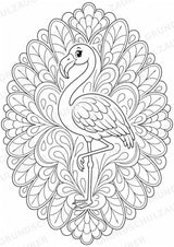 Zootiere Mandalas Ausmalbilder – Tiere – 15 Malvorlagen – Materialseite 11