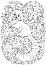 Zootiere Mandalas Ausmalbilder – Tiere – 15 Malvorlagen – Materialseite 15