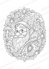 Zwerge Mandalas Ausmalbilder – Märchen – 15 Malvorlagen – Materialseite 11