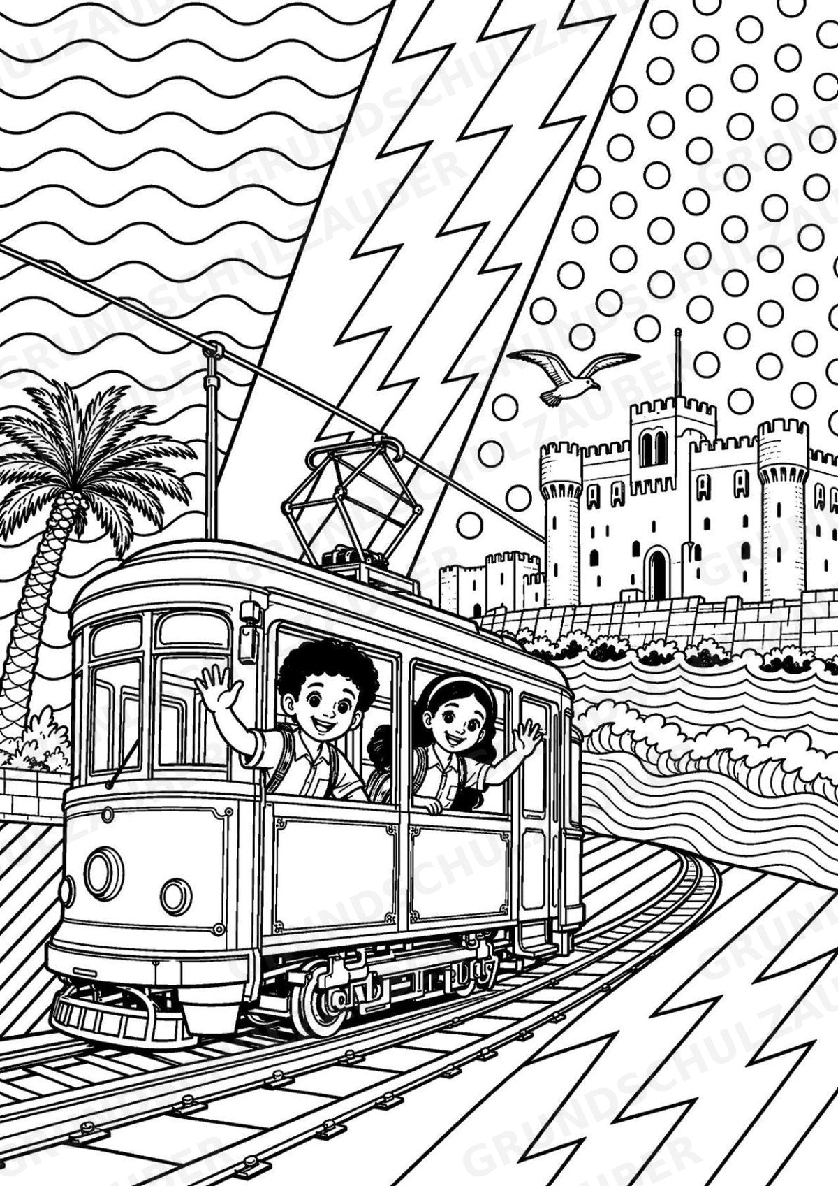 Ägypten POP Art Ausmalbilder 15 Malvorlagen – Materialseite 6