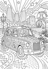 Aserbaidschan POP Art Ausmalbilder 15 Malvorlagen – Materialseite 3