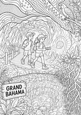 Bahamas POP Art Ausmalbilder 15 Malvorlagen – Materialseite 12