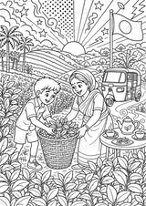 Bangladesch POP Art Ausmalbilder 15 Malvorlagen – Materialseite 6