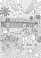 Bangladesch POP Art Ausmalbilder 15 Malvorlagen – Materialseite 13