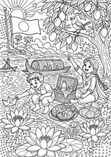 Bangladesch POP Art Ausmalbilder 15 Malvorlagen – Materialseite 16