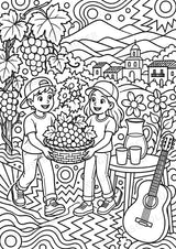Bolivien POP Art Ausmalbilder 15 Malvorlagen – Materialseite 16