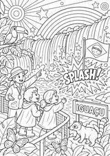 Brasilien POP Art Ausmalbilder 15 Malvorlagen – Materialseite 5