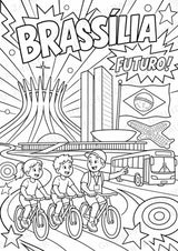 Brasilien POP Art Ausmalbilder 15 Malvorlagen – Materialseite 11